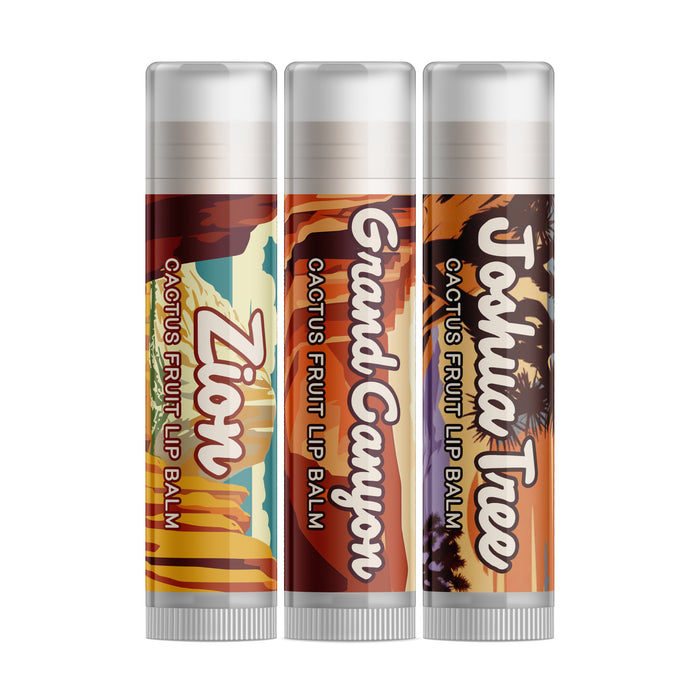 National Park Cactus Fruit Balm Set