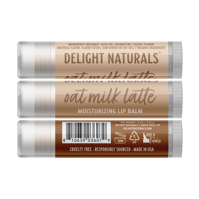 Oat Milk Latte Lip Balm - Three Pack