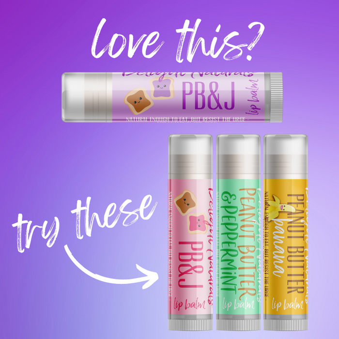 PB&J Lip Balm Grape - Three Pack