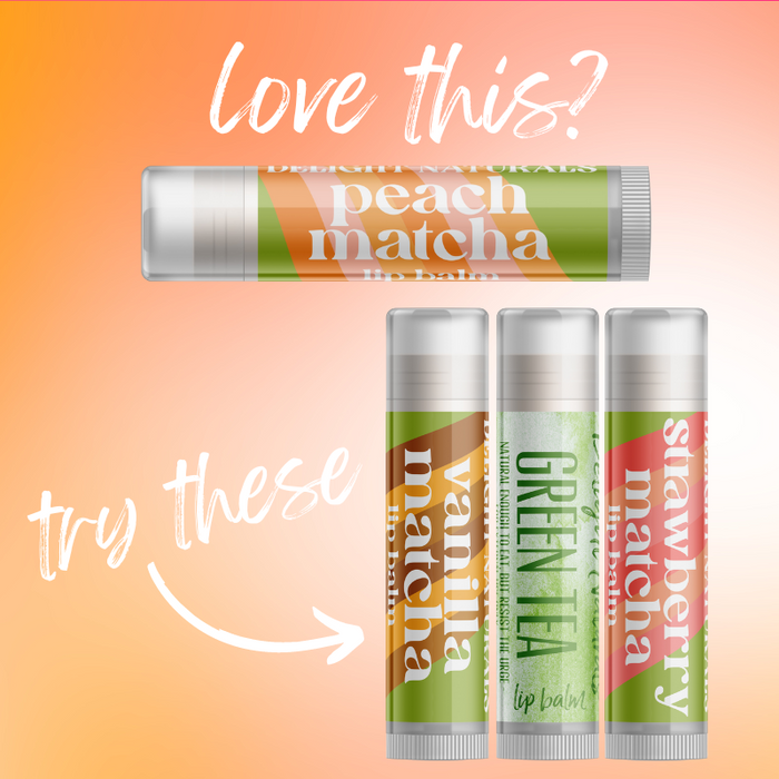 Peach Matcha Lip Balm