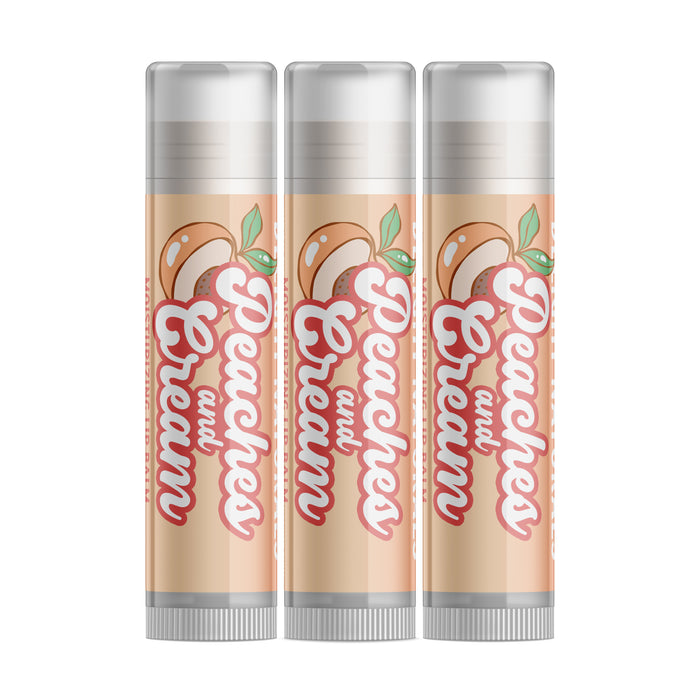 Peaches & Cream Lip Balm - Three Pack