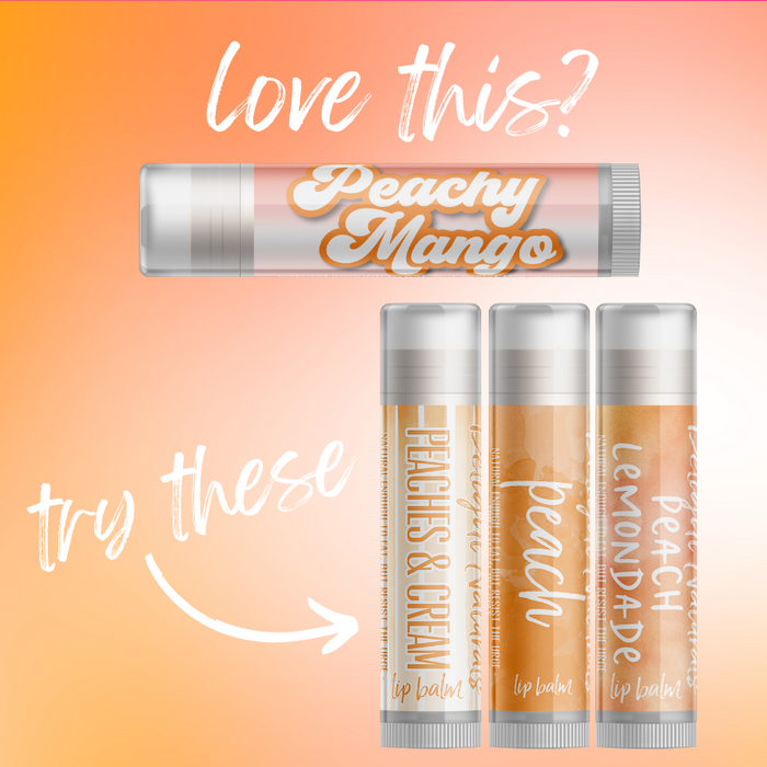 Peachy Mango Lip Balm - Three Pack