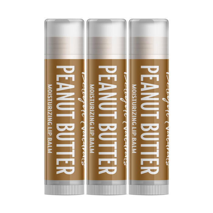 Peanut Butter Lip Balm - Three Pack