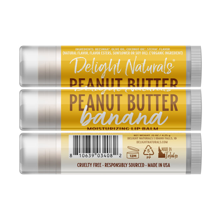 Peanut Butter Banana Lip Balm