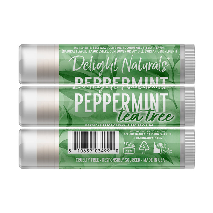 Peppermint Tea Tree Lip Balm