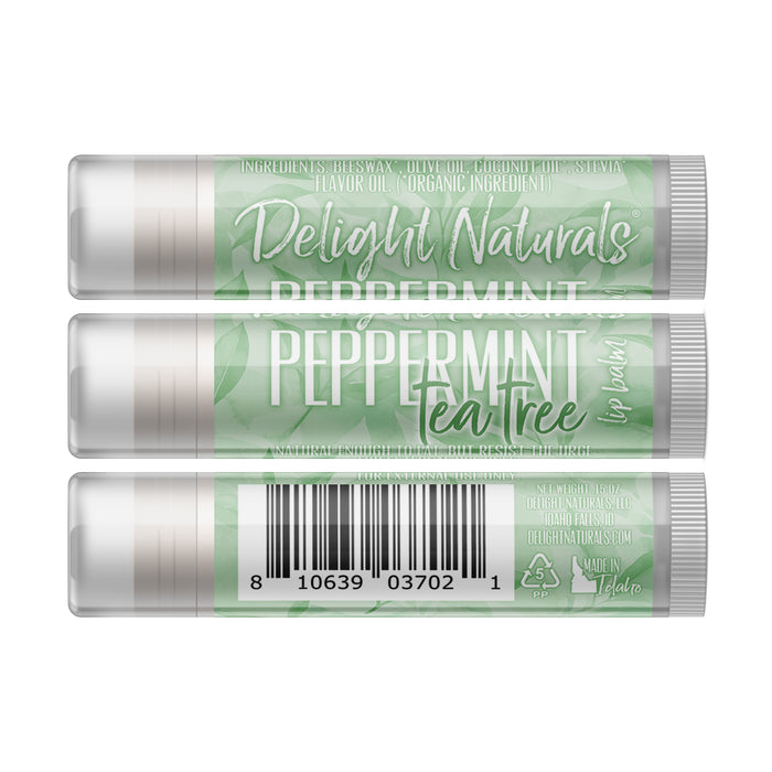 Peppermint Tea Tree Lip Balm