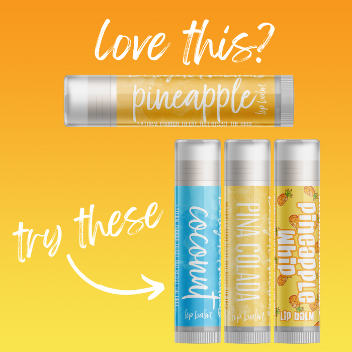 Pineapple Lip Balm - Three Pack