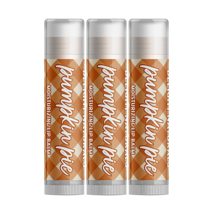 Pumpkin Pie Lip Balm - Three Pack