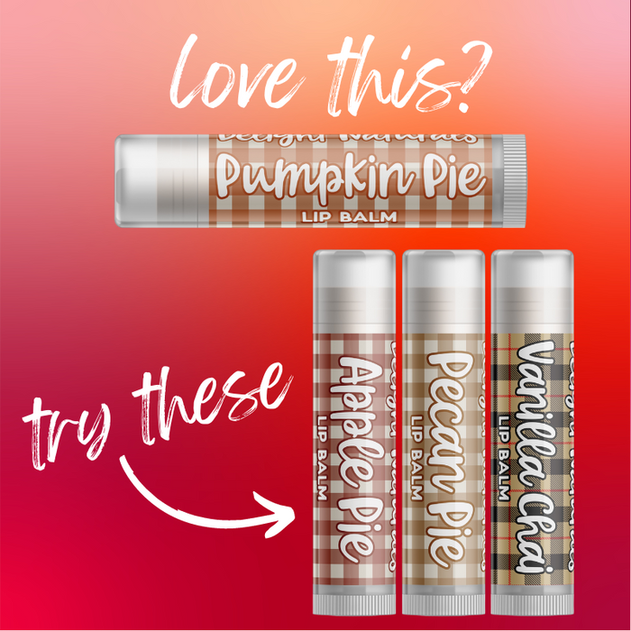 Pumpkin Pie Lip Balm - Three Pack