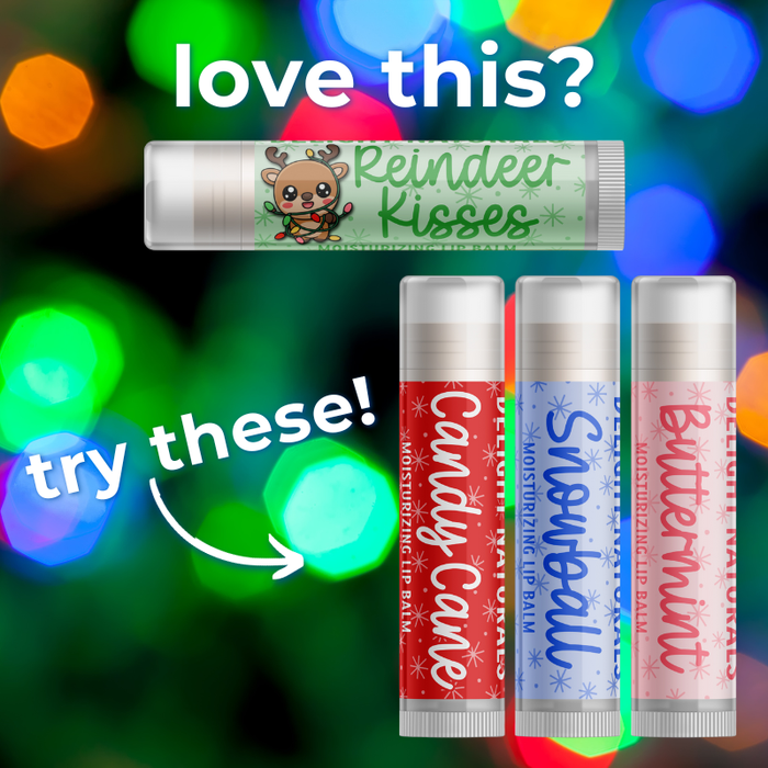 Reindeer Kisses Lip Balm - Three Pack
