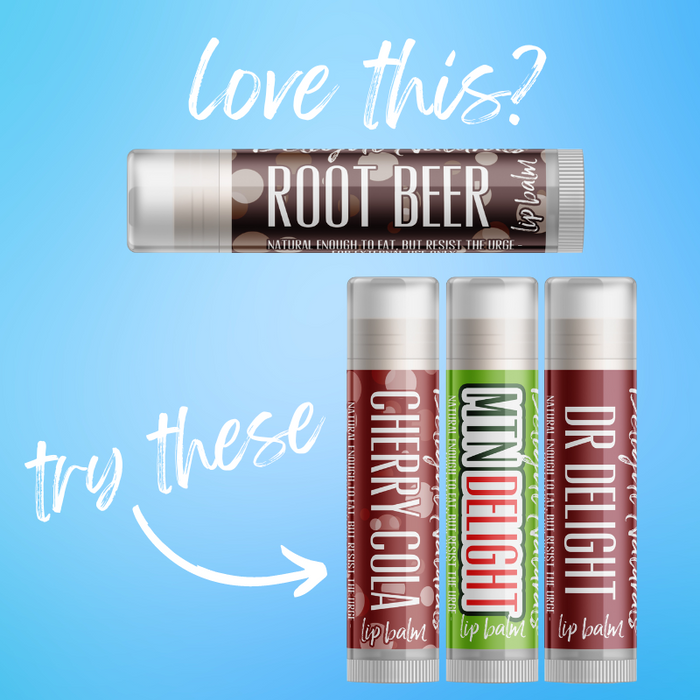 Root Beer Lip Balm - Three Pack