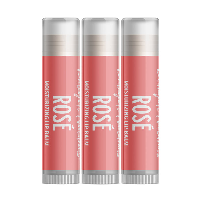 Rosé Wine Lip Balm - Three Pack