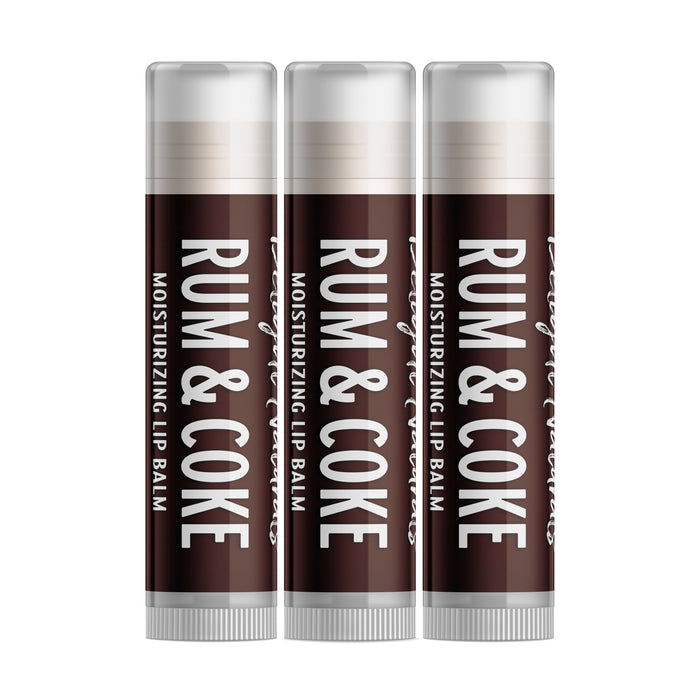 Rum & Coke Lip Balm - Three Pack