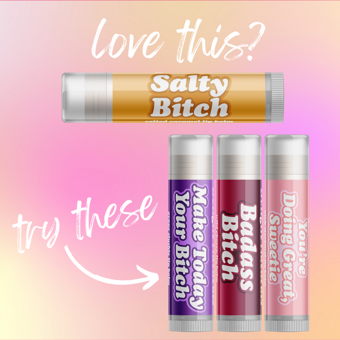 Salty Bitch Lip Balm - Three Pack