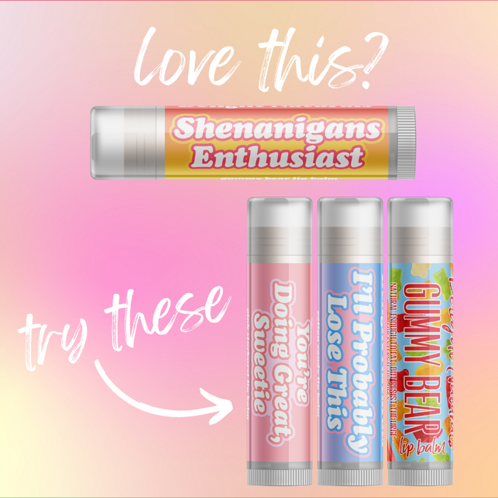 Shenanigans Enthusiast Lip Balm - Three Pack