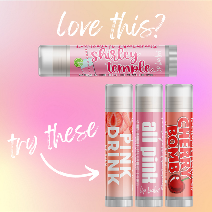 Shirley Temple Lip Balm - Three Pack