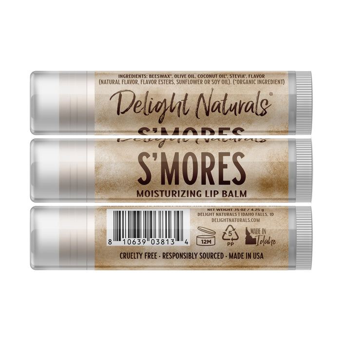 Smores Lip Balm - Three Pack