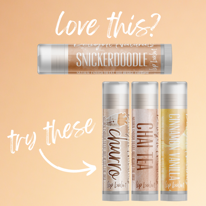 Snickerdoodle Lip Balm - Three Pack