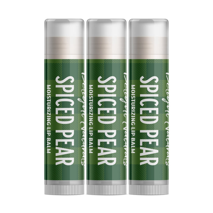 Spiced Pear Lip Balm - Three Pack