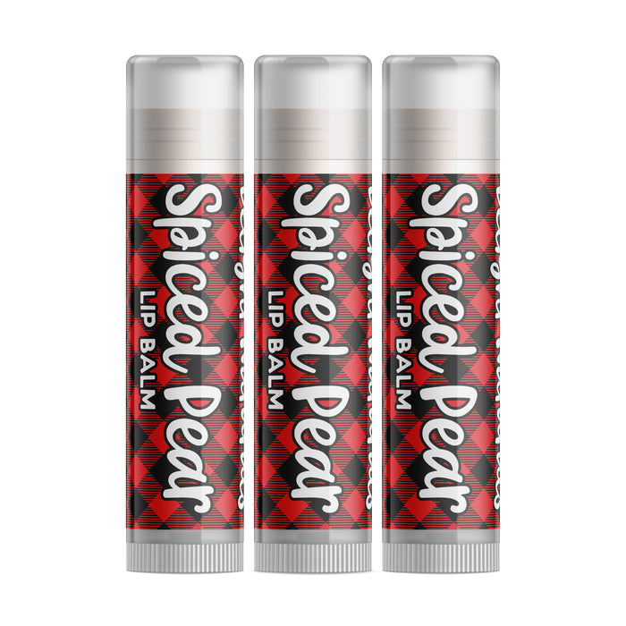 Spiced Pear Lip Balm - Three Pack