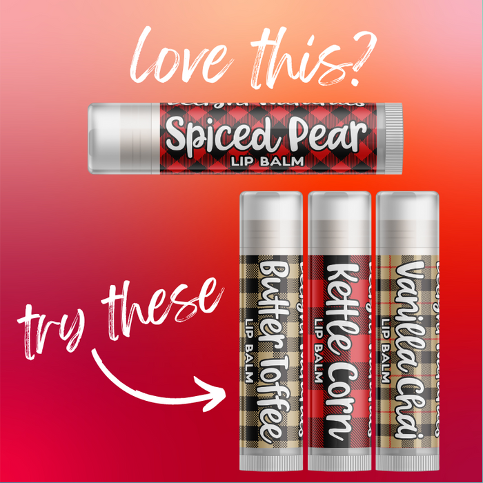 Spiced Pear Lip Balm - Three Pack