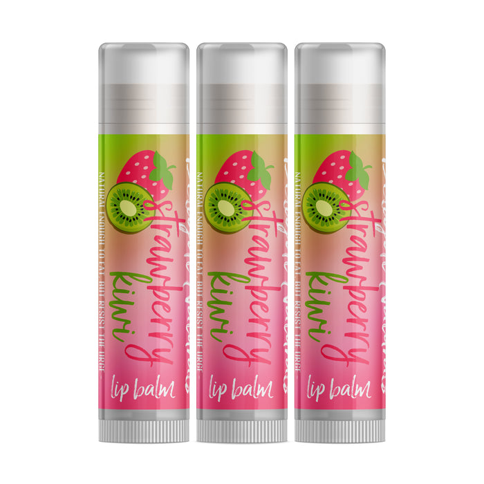 Strawberry Kiwi Lip Balm - Three Pack