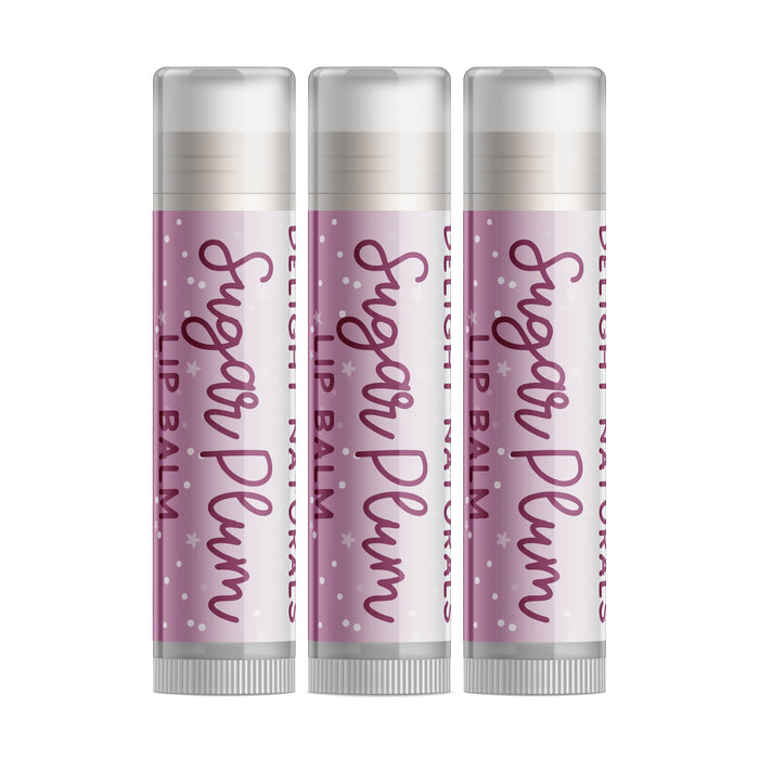 Sugar Plum Lip Balm - Three Pack