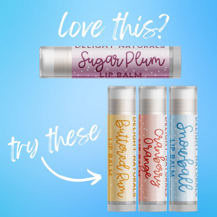 Sugar Plum Lip Balm - Three Pack