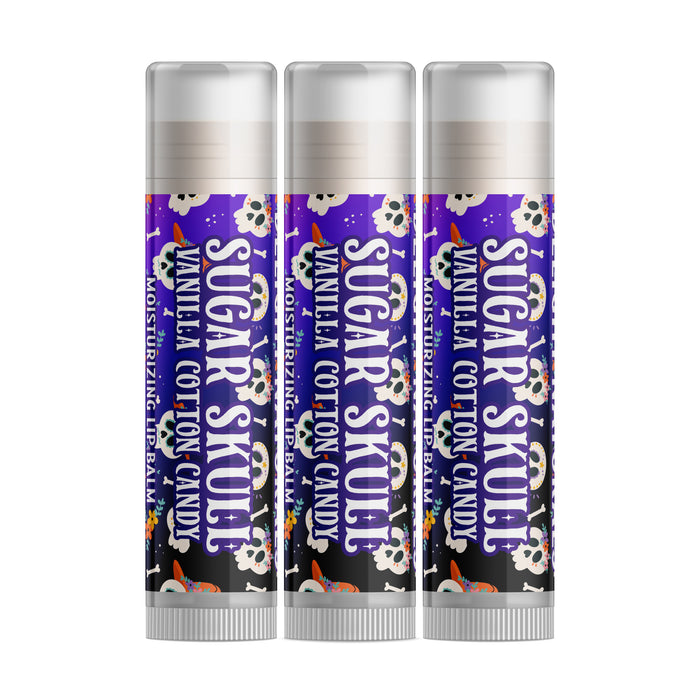 Sugar Skull Lip Balm - Dia De Los Muertos - Three Pack