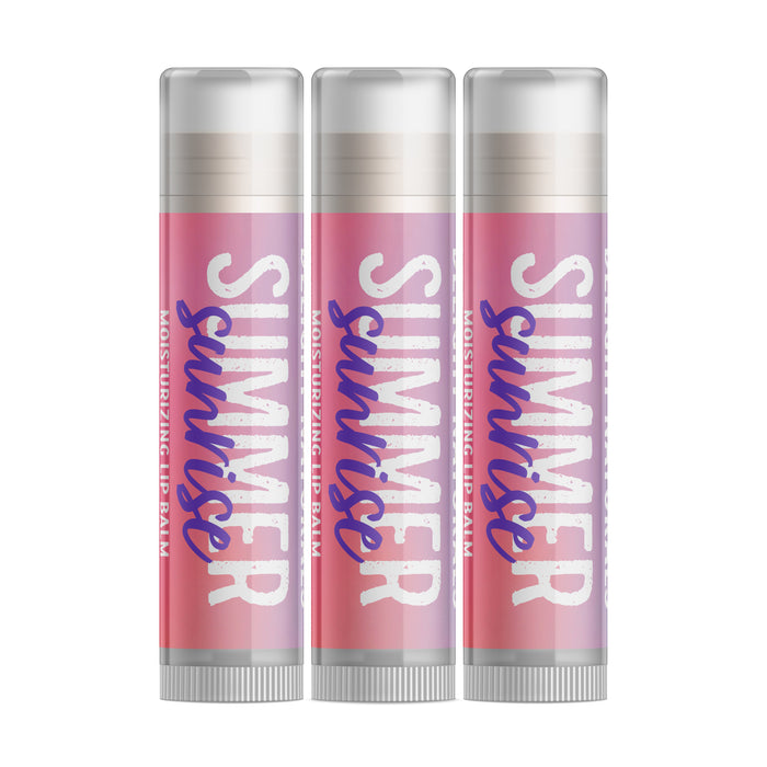 Summer Sunrise Lip Balm - Three Pack