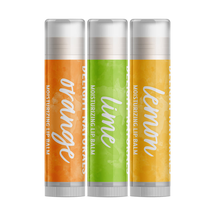 Sweet Citrus Lip Balm Set