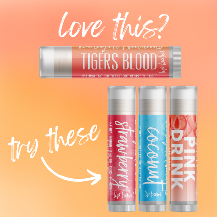 Tigers Blood Lip Balm - Three Pack