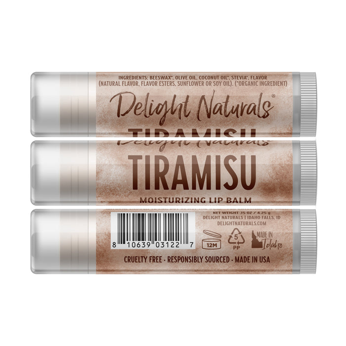 Tiramisu Lip Balm - Three Pack
