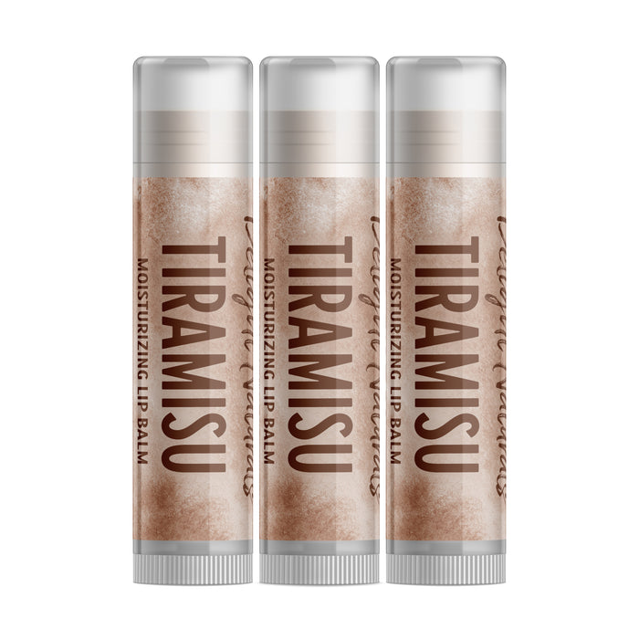Tiramisu Lip Balm - Three Pack