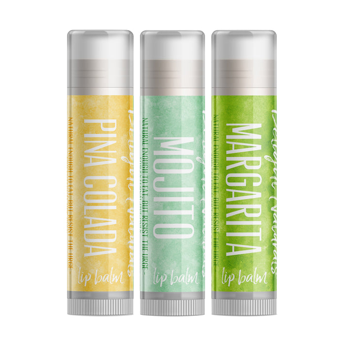 Tropical Cocktails Lip Balm Set