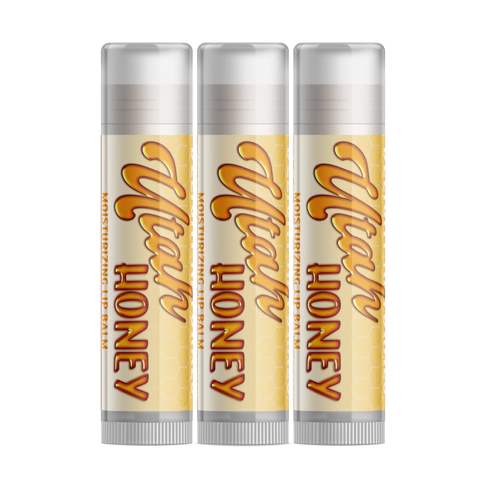 Utah Honey Lip Balm - Three Pack