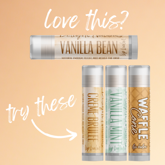 Vanilla Bean Lip Balm - Three Pack