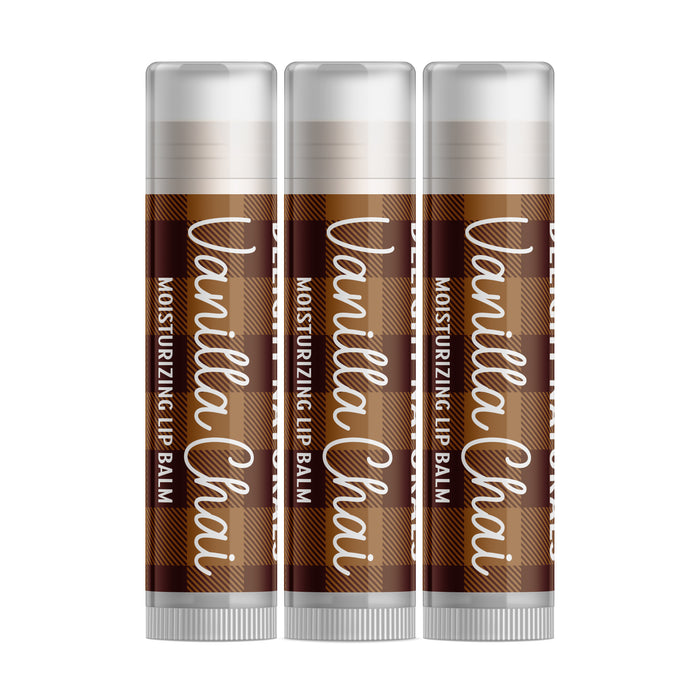 Vanilla Chai Lip Balm - Three Pack