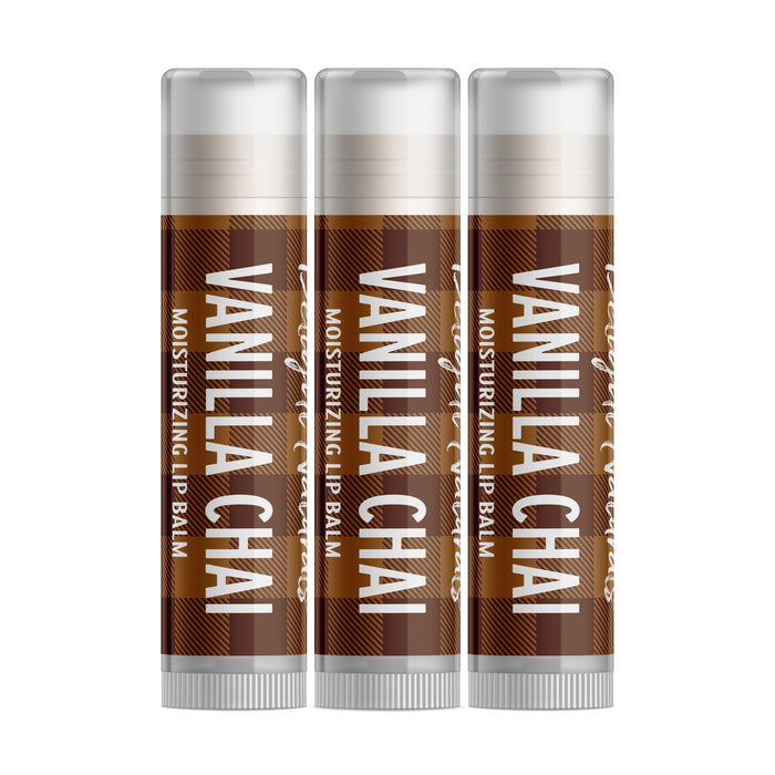 Vanilla Chai Lip Balm - Three Pack