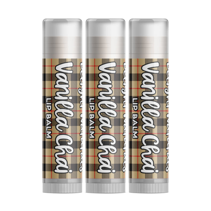 Vanilla Chai Lip Balm - Three Pack