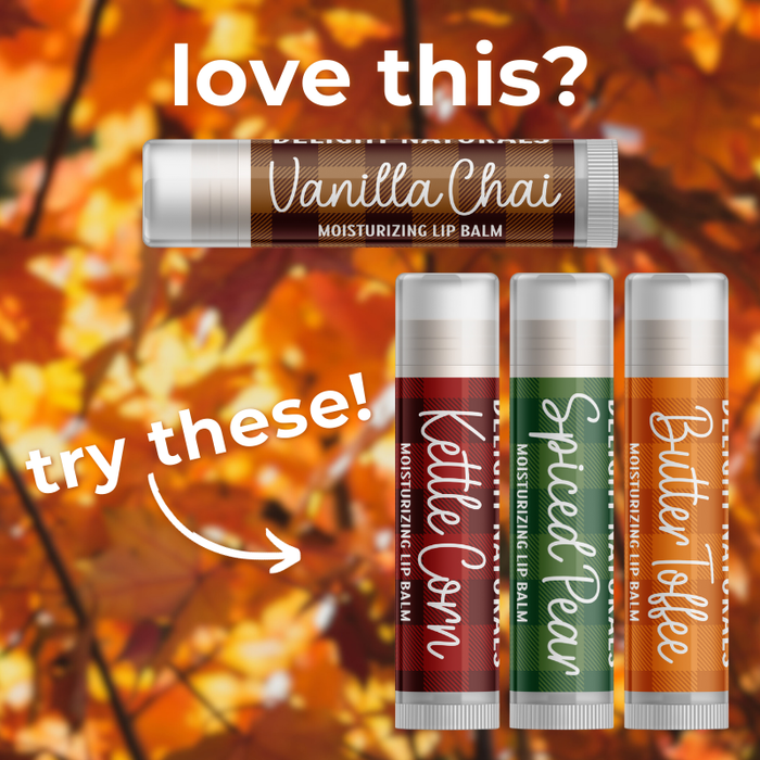 Vanilla Chai Lip Balm - Three Pack