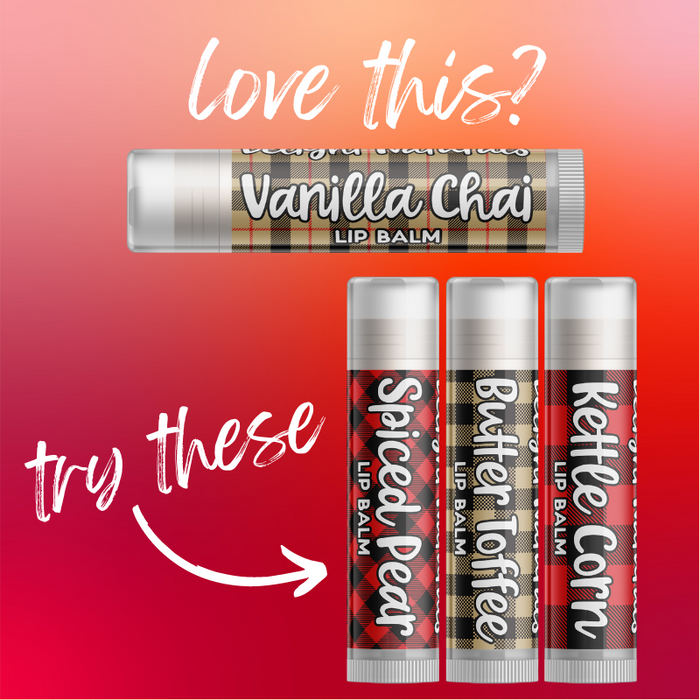 Vanilla Chai Lip Balm - Three Pack