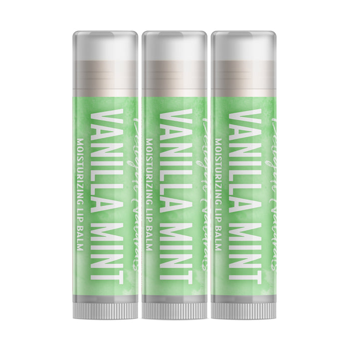 Vanilla Mint Lip Balm - Three Pack