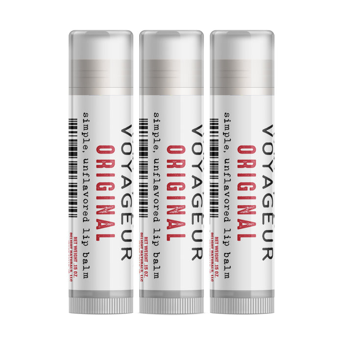 Voyageur Original Lip Balm - Three Pack