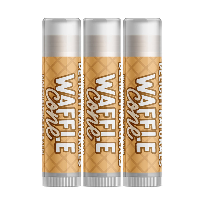 Waffle Cone Lip Balm - Three Pack