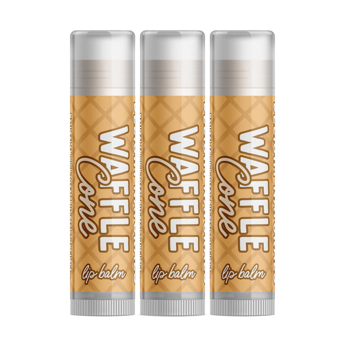 Waffle Cone Lip Balm - Three Pack