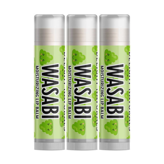 Wasabi Lip Balm - Three Pack