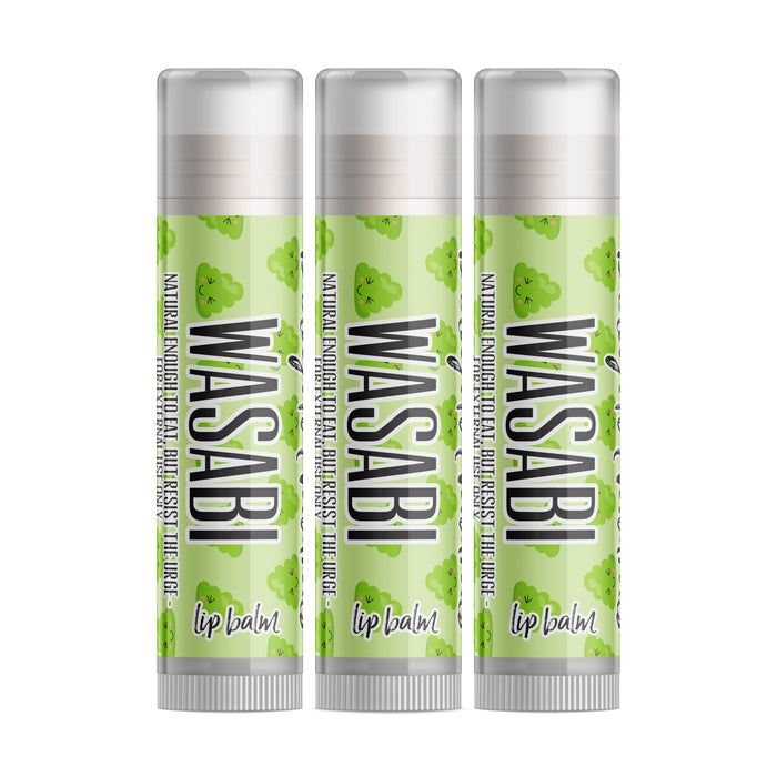 Wasabi Lip Balm - Three Pack