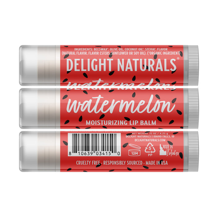 Watermelon Lip Balm - Three Pack