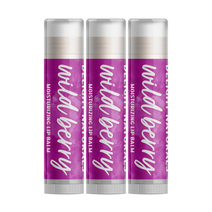 Wild Berry Lip Balm - Three Pack
